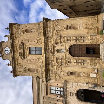 026 La Chiesa E L Annesso Convento Di San Francesco Furono Fondati Di Piccole Dimensioni E Di Povere Strutture Nel 1229 Da Rodorico Palmeri Di Naro Un Vero E Proprio Esempio Di Primo Barocco Siciliano