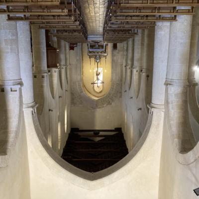 048 Un Fine Gioiello Di Stile Gotico Normanno E Datata Al Xiv Secolo La Chiesa Sembrerebbe Piuttosto Un Piccolo Capolavoro Di Stile Gotico Cistercense Da Datare In Eta Federiciana Xiii Secolo