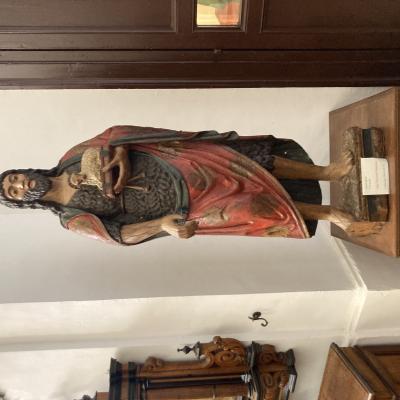 065 Ignoto Intagliatore Siciliano Seconda Meta Del Xv Secolo San Giovanni Battista