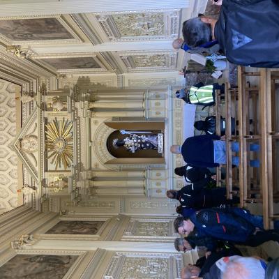 073 La Cappella All Interno Della Quale E Conservata Sopra L Altare Principale La Statua Del Santo Nero Realizzata Da F Frazzatta Nel 1556 E Completata Dopo La Sua Morte Dalla Figlia