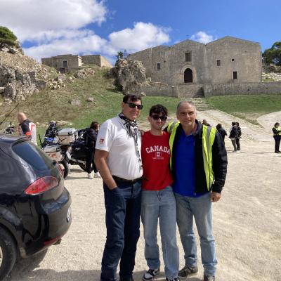 067 Un Grazie A Francesco Dell Associazione Peregrinus Per Aver Fatto Conoscere Ed Apprezzare Le Bellezze Artistiche E Storiche Della Citta Di Caltabellotta