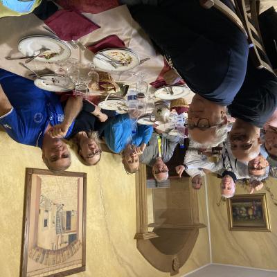 040 Ed Eccoci A Tavolo Al Risotrante Il Borgo Vecchio