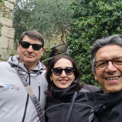 024 Un Selfie Con I Cari Italia E Camillo