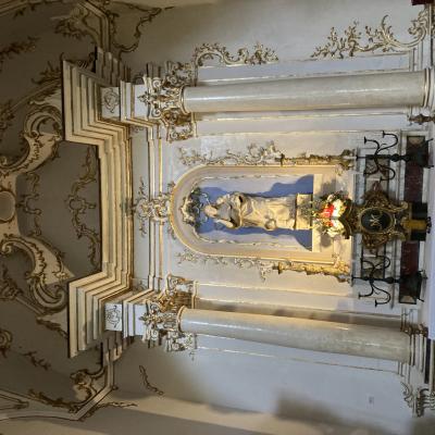024 La Madonna Del Soccorso In Marmo Bianco Realizzata Nel 1517 Da Antonello Gagini