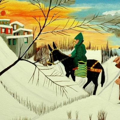 038 Una Delel Tante Opere Dell Artista Il Contadino Stanco