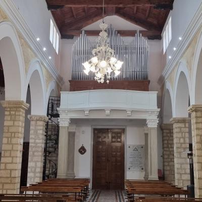 047 L Organo Della Chiesa Madre Opera Del Famoro Organaro Giovanni Tamburini Del 1948