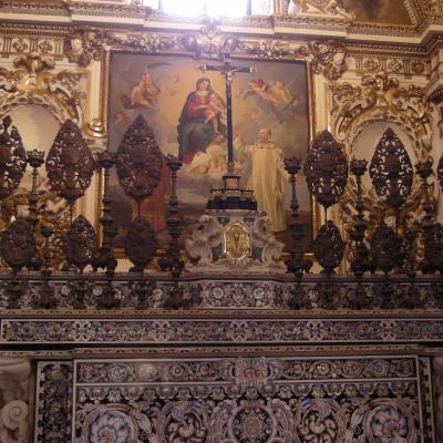 107 Interessanti Gli Altari In Scagliola Un Tipo Di Gesso Con Inserzioni Di Pietre Dure E Madreperla