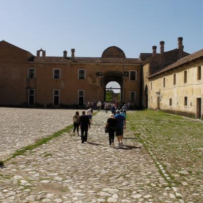 118 Intorno Alla Corte Esterna Si Svolgeva Gran Parte Delle Attivita Produttive