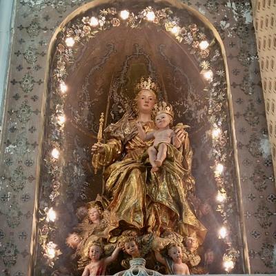 050 Statua Lignea Della Madonna
