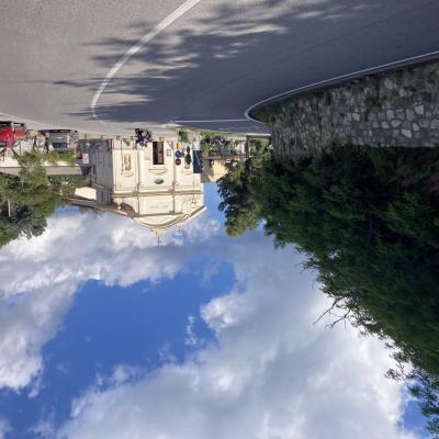 041 Attraversiamo Il Santuario Di Termine A Tre Km Da Pentone Lungo La Strada Che Da Catanzaro Porta Alla Sila