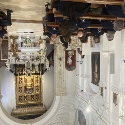 062 La Chiesa Seicentesca Che Tutt Oggi Ospita La Sacra Spina Dalla Quale Ha Preso Il Nome Sorge A 610 Metri Di Altitudine A Poco Piu Di 4 Km Dal Centro Di Petilia Policastro Essa Presenta Una Navata Centrale E Un Altare In Stile Barocco
