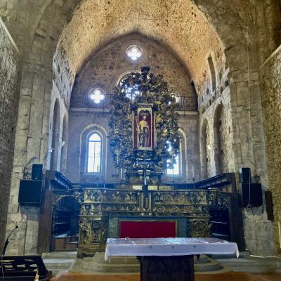075 L Altare Ligneo Barocco 1740 E Opera Del Maestro Giovanbattista Altomare Di Rogliano