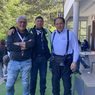 079 Una Gradita Sorpresa Sono Venuti A Trovarci Gli Amici Carmelo Giancarlo E Maurizio Che Si E Nascosto Dietro Di Noi