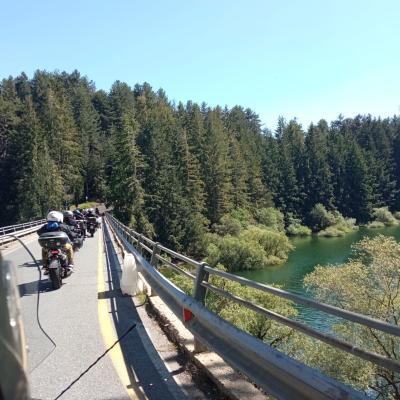 118 Costeggiamo Il Lago Ampollino Passando Dalla Diga Sulla Sp61