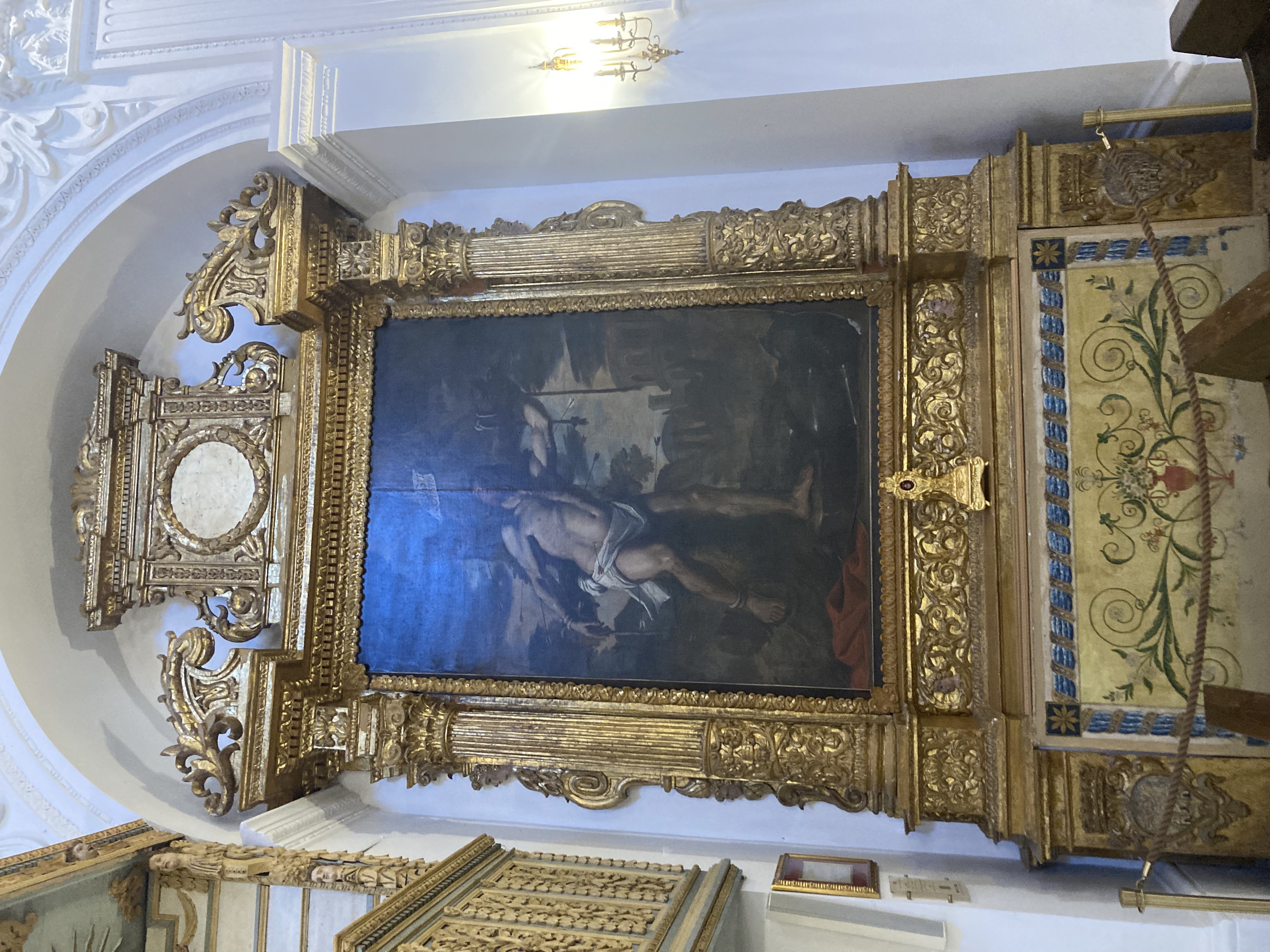 133 Il Martirio Di S Sebastiano Donato Alla Citta Da Mattia Preti Nel 1687