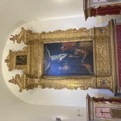 137 La Crocifissione Il Profondo Pathos E La Tragica Tonalita Di Questa Crocifissione Dimostrano L Adesione Del Preti Alla Formazione Caravaggesca Nonostante Il Passare Di Molte Decadi
