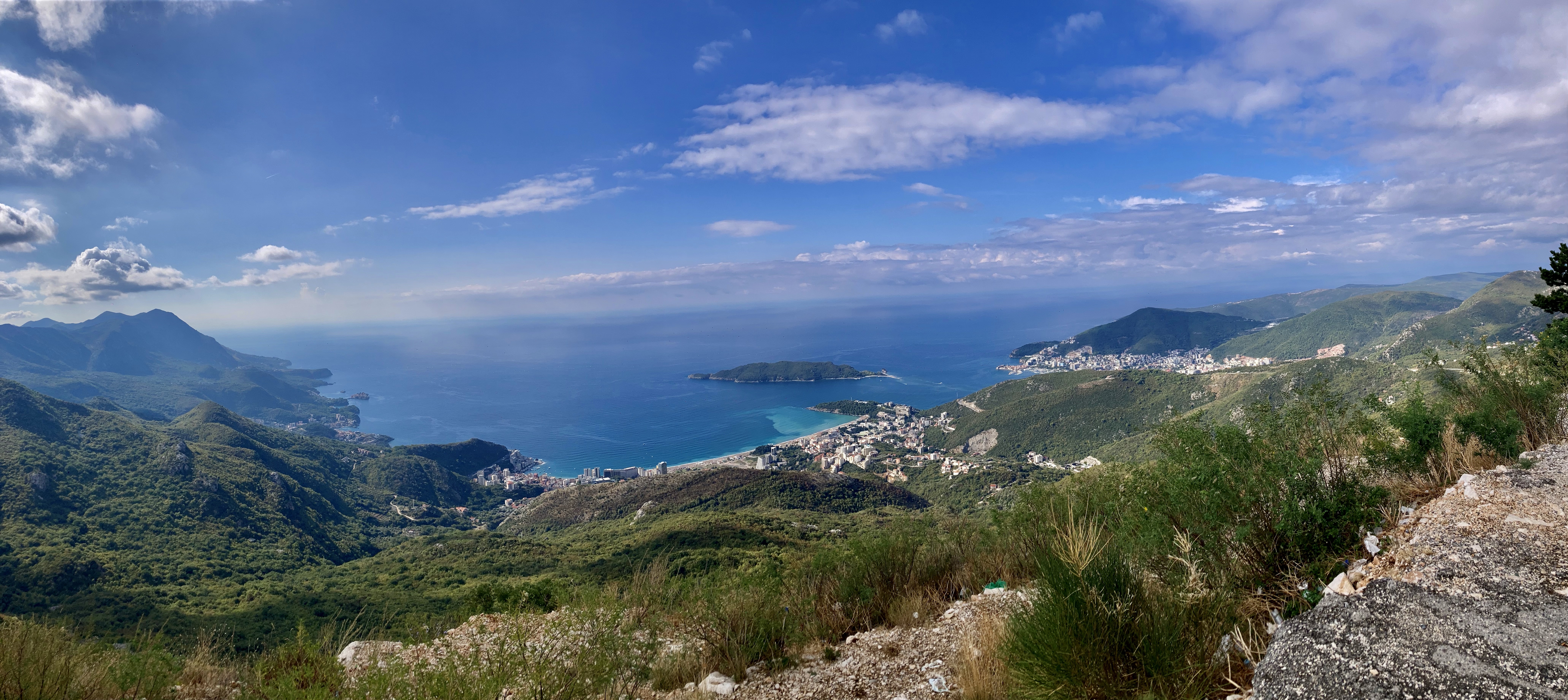 066 Panorama Mozzafiato Della Citta Di Budua