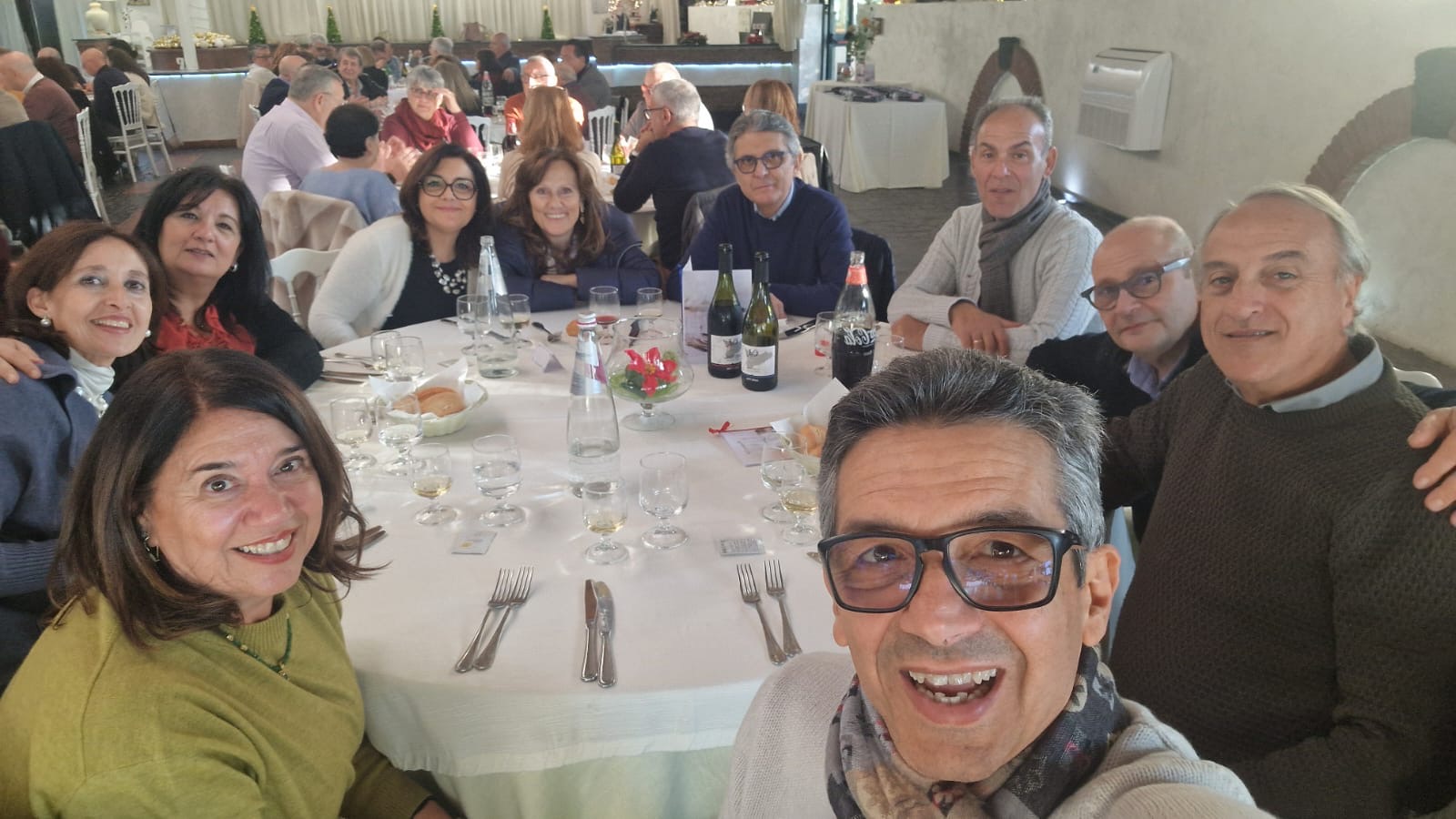 009 Uno Dei Tanti Tavoli Del Pranzo Di Natale Dello Iemufurriannu Bikers Club Delegazione Messina
