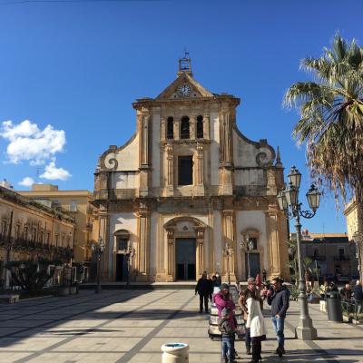 020 Facciata Della Chiesa Madre Di Augusta
