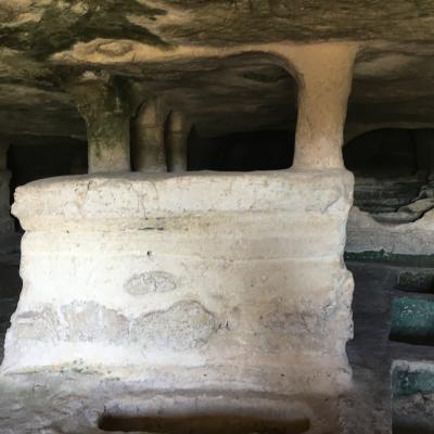 015 La Grotta Delle Trabacche E Una Testimonianza Di Architettura Funebre Costituita Da Un Ipogeo