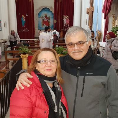 015 Annunziata E Silvio All Interno Della Chiesa Di San Gaetano Alle Grotte