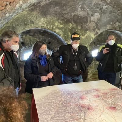 033 La Mappa Di Tutti I Forti Sullo Stretto Di Messina 22 Fortezze 13 Sulla Costa Siciliana E 9 Su Quella Calabrese