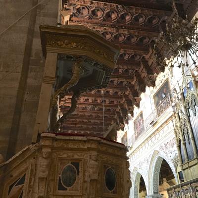 046 Il Pulpito In Stile Classico Rinascimentale