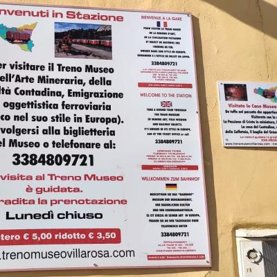 066 Treno Museo E Una Stazione Ferroviaria Culturale E Turistica