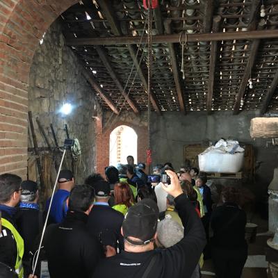 092 Visita Della Cinquecentesca Fonderia Mario Virgadamo