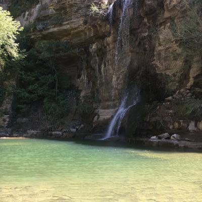 164 Affluente Sinistro Del Fiume Belice Che Scorre Allinterno Di Una Vera Gola Naturale Formando Un Canyon