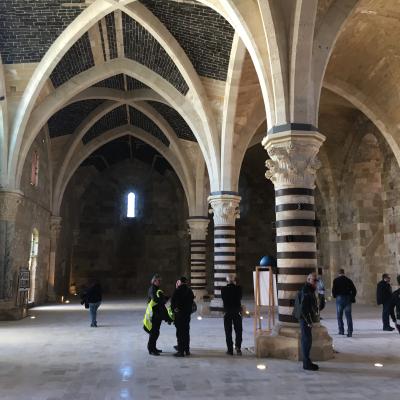 016 La Sala Principale Interna E Costituita Da 24 Volte Piu Una Che Dovrebbero Rappresentare I Regni Di Federico Ii Con Al Centro Quello Di Sicilia