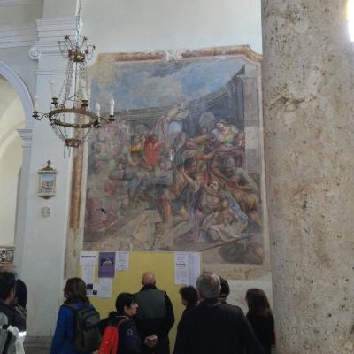 023 Affresco Raffigurante La Strage Degli Innocenti