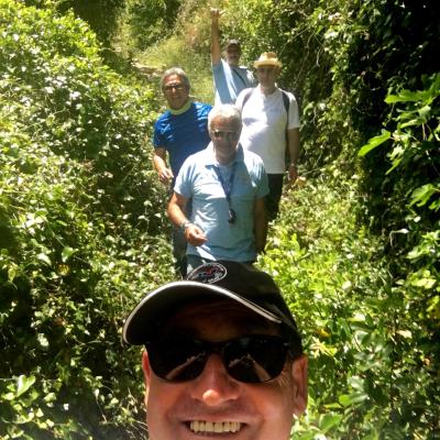 040 Un Selfie Tra La Vegetazione Della Macchia Mediterranea