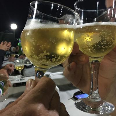 007 Apriamo La Cena Nella Pizzeria Lemonache Con Un Brindisi