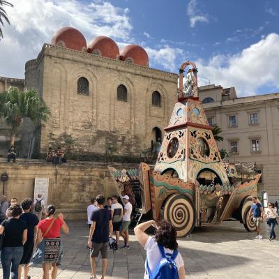 154 La Chiesa Di San Cataldo E Un Luogo Di Culto Cattolico Di Palermo Eretto Nell Xii Secolo Nella Piazza Bellini