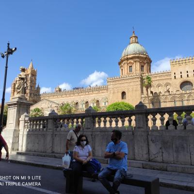 160 Giovanna E Nando A Riposo Stanchi Della Passeggiata