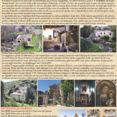 il mulino di S.Lucia ed eremo S.Corrado Palazzolo Acreide (13 Giugno)