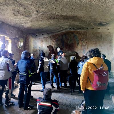 009 Si Tratta Di Una Basilica Rupestre. Costruita Intorno Al Vi Vii Secolo D.c