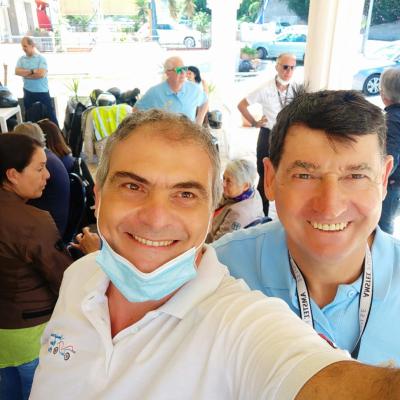 012 Un Bellissimo Selfie Con L Amico Mario