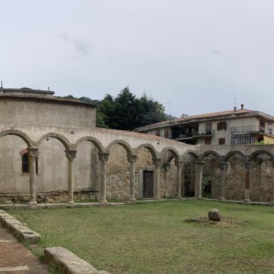 007 Chiostro E Le Sue Colonne In Arenaria