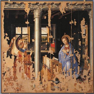 027 La Scena Descrive L Annunciazione Della Nascita Di Cristo Da Parte Dell Arcangelo Gabriele Alla Vergine