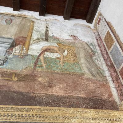 35 San Francesco E Il Vescovo Fedigrafo Con Decapitazione