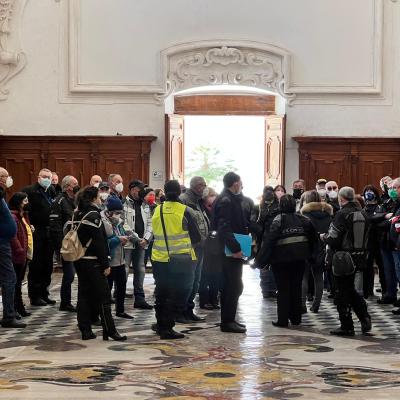 53 Il Pavimento In Marmi Policromi Fu Posato Da Maestranze Locali