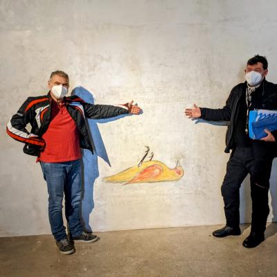 60 Entrati Nella Cella Del Priore Ci Ritroviamo Davanti Un Affresco La Morte Dell Uccello