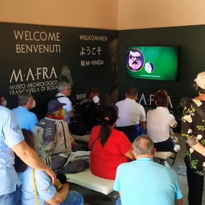 52 L Esposizione E Preceduta Da Un Video Di Introduzione Al Territorio Fruibile Al Piano Terra