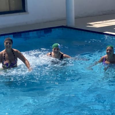 068 Tutti In Piscina Per L Acqua Gym