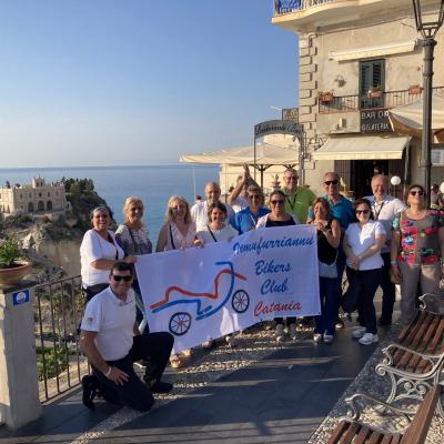 099 Prima Di Lasciare La Citta Di Tropea Foto Di Gruppo Panoramica