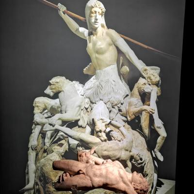 036 Testa Di Un Compagno Di Ulisse Aggredito Dalla Zampa Di Scilla Narrato Da Omero Nellodissea