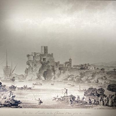 053 Nel 1778 Dominique Denon Realizzo Il Viaggio Nel Regno Di Napoli E Di Siclia Nel Quarto Volume Si Evince Il Castello Di Yaci E Gli Scogli