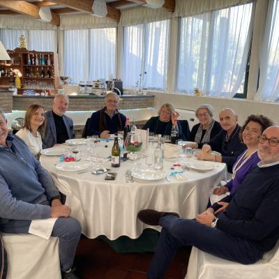 8 Tutti Ai Propri Posti Per Pranzare Il Tavolo Del Vicepresidente Nicolosi Con Grasso Costantino Savasta E Manna